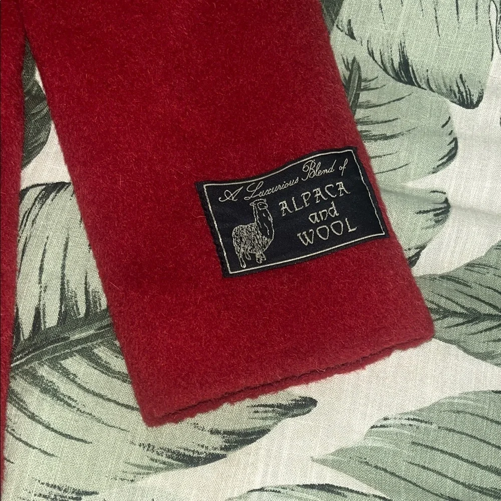 Vintage Harve Benard  by Benard Holtzman Women's Burgundy Pea Coat PERFECT - Picture 4 of 11